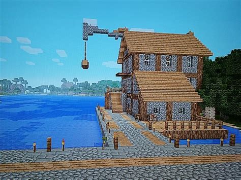 Image result for simple boat house minecraft | Minecraft houses ...