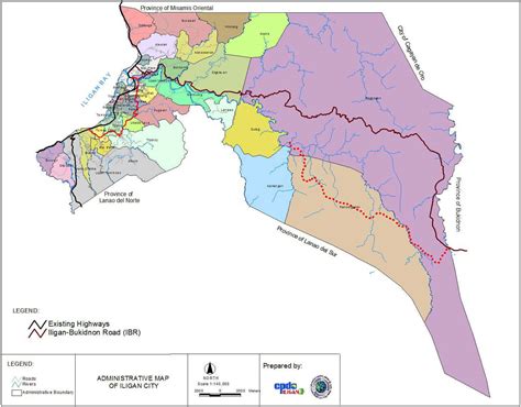 Map Of Iligan City Barangays - Charin Aprilette