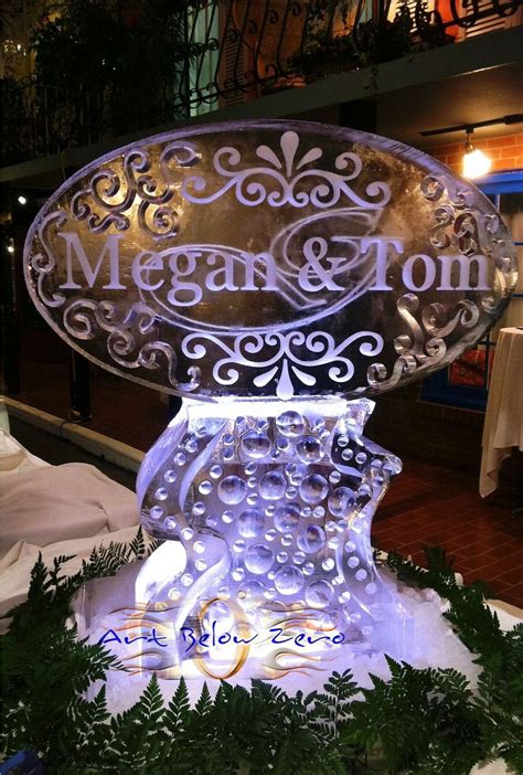 Ice Sculptures For Wedding Receptions - LOVELAND SCULPTURE WALL