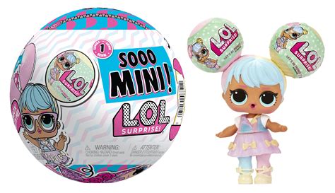 Sooo Mini! L.O.L. Surprise!- with Collectible Doll, 8 Surprises, Mini L ...