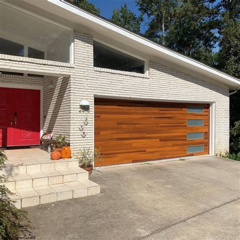 Mid Century Garage Door