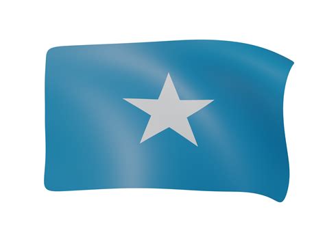 Somalia waving flag 3d 23556900 PNG