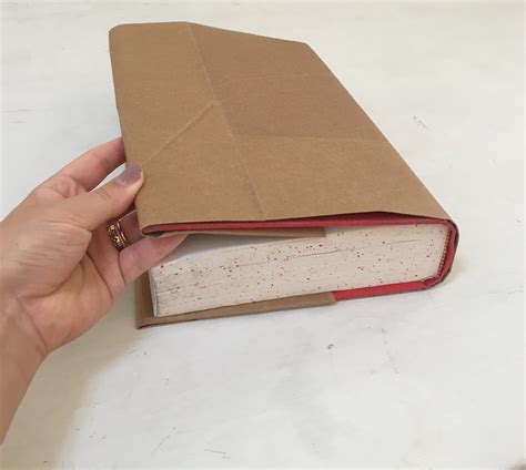 How to make a book cover from a paper grocery Sack. — Ross & Wallace ...