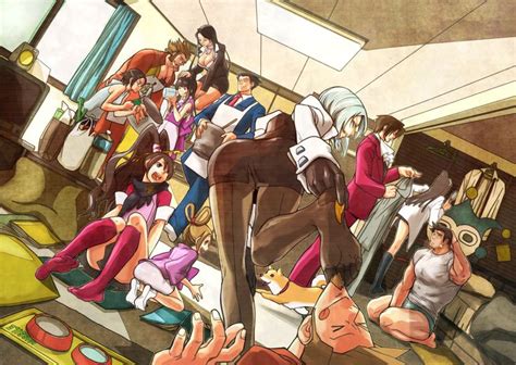 Ace Attorney Series Fan Art | Ace, Fan art, Phoenix wright