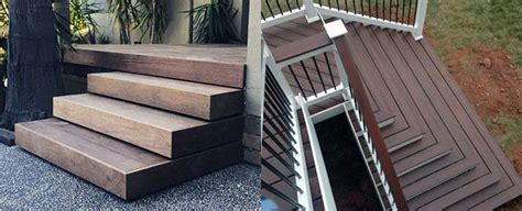 Top 50 Best Deck Steps Ideas - Backyard Design Inspiration