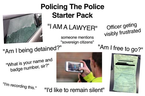 Policing The Police / Sovereign Citizen Videos Starter Pack : r ...