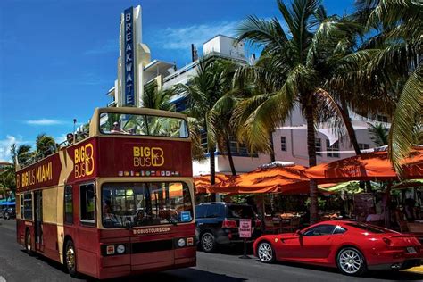 Miami Hop-On Hop-Off Double-Decker Big Bus Tour with Beaches 2024