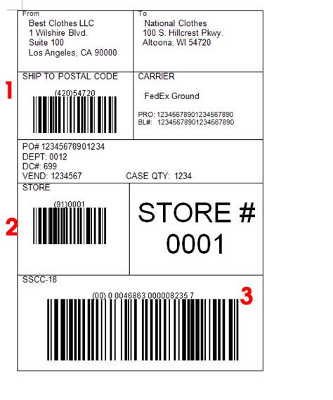 Creating Shipping Container Labels with Monterey Barcode Creator ...