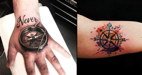 50 Stunning Compass Tattoo Design Ideas [Best of 2024]