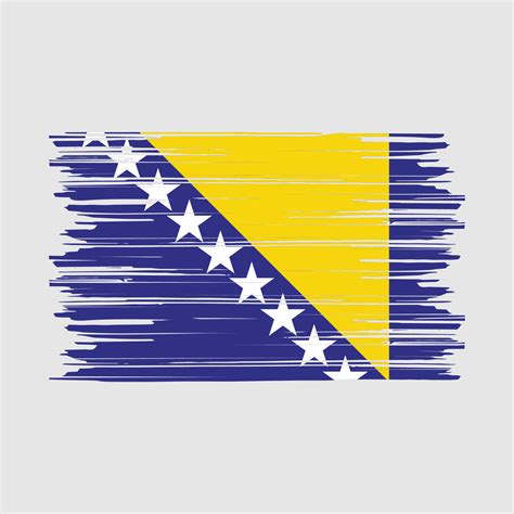 Bosnia Flag Brush 20471659 Vector Art at Vecteezy