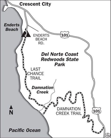 Del Norte Coast Redwoods State Park Campground