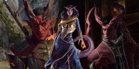 Baldur's Gate 3 Tieflings Are a Perfect Representation of the Dungeons ...