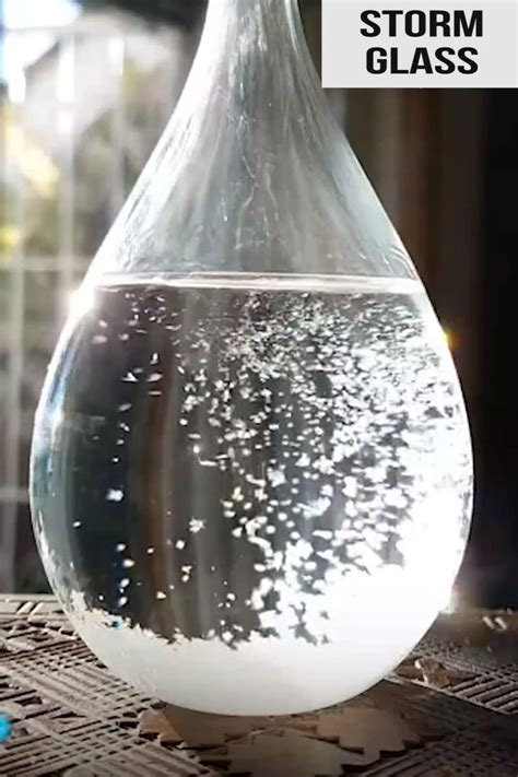 Storm Glass [Video] | Neat gift ideas, Christmas decor diy, Crafts