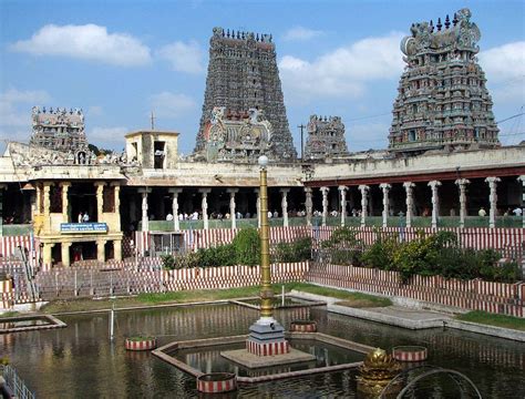 Temple de Mînâkshî — Wikipédia | Madurai, Hindu temple, Temple pictures