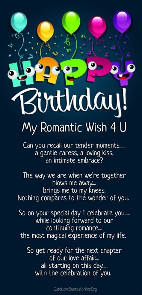 12 Happy Birthday Love Poems for Her & Him with Images