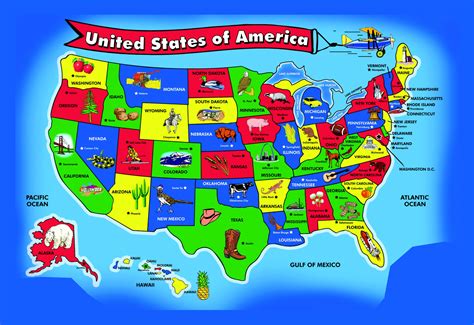 Large Map Of The United States - Map Of Florida