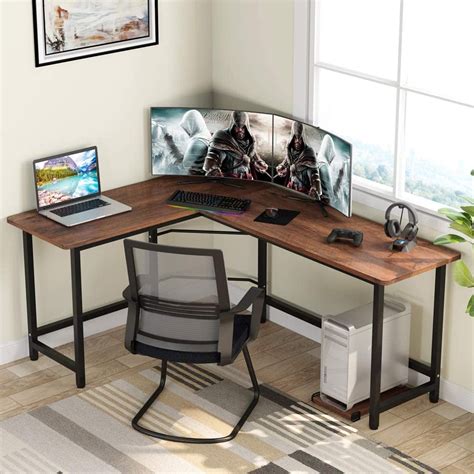 Business & Industrial Home & Garden Corner Computer Desk PC Laptop L ...