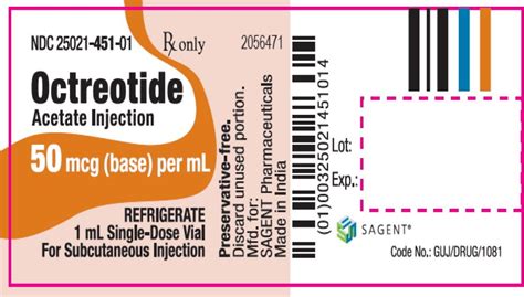 Octreotide - FDA prescribing information, side effects and uses