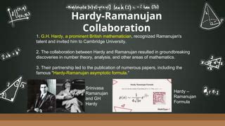 Presentation about the mathematician Srinivasa Ramanujan | PPT | Free ...