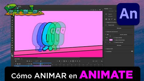 Como ANIMAR en ADOBE ANIMATE - Tutorial animación - YouTube