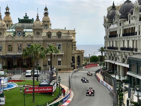 F1 Monaco Grand Prix - Formula One race through the city streets