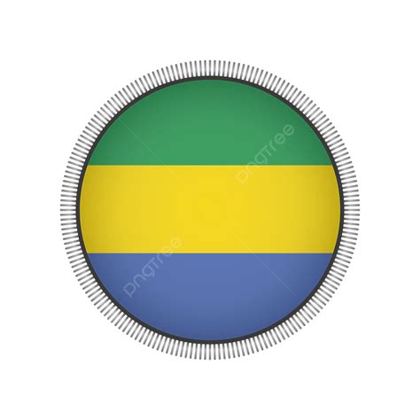 Gabon Flag Vector, Gabon, Flag, Gabon Day PNG and Vector with ...