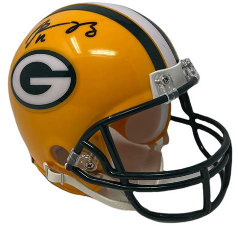 Aaron Rodgers Signed Packers Mini Helmet (Steiner) | Pristine Auction