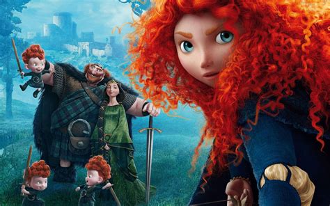 Download Disney Brave Merida's Family Wallpaper | Wallpapers.com