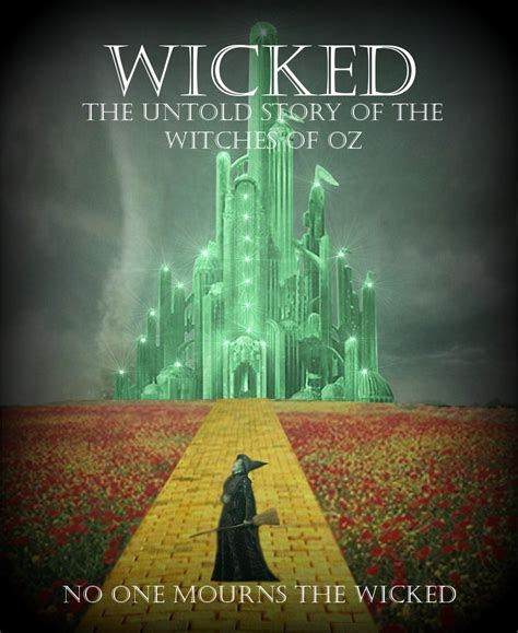 Wicked Musical Poster by remmed on DeviantArt