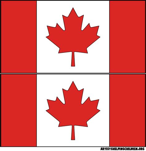 Canadian Flag Template Free - ClipArt Best