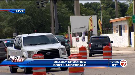 Police investigate after man shot, killed near Fort Lauderdale – WSVN ...