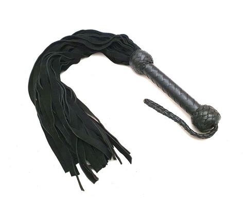 Flogger Suede Leather Flogger Leather Whip Flog Whip - Etsy