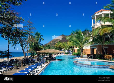 Rincon Beach Resort Rincon Puerto Rico Caribbean Stock Photo - Alamy