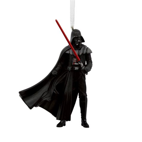 Hallmark Star Wars Darth Vader With Lightsaber Christmas Ornament ...