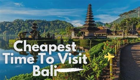 Best Time To Visit Bali: Complete Details