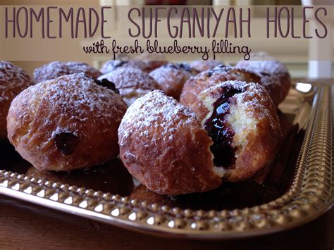 Homemade Sufganiyah Holes with Fresh Blueberry Filling | HubPages