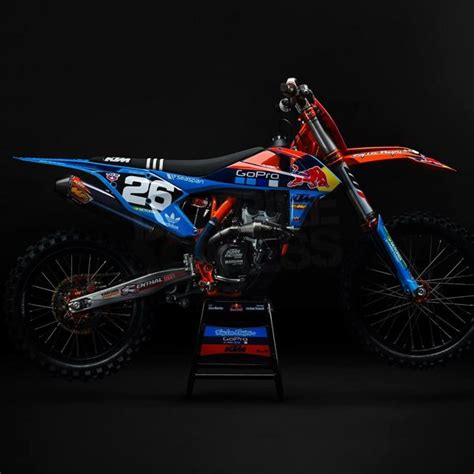 Acerbis Plastic Kit - KTM SX SXF EXC EXCF - Orange Blue | Motocross ...