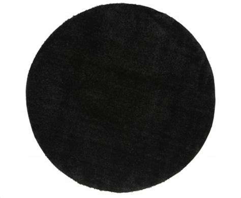 Buy Round Black Rug 160x160cm Online | Sanity