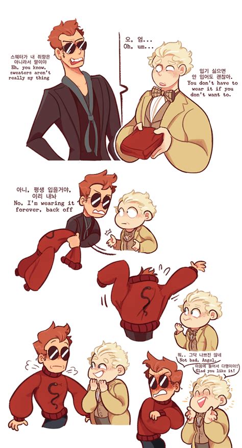 good omens ineffable husbands crowley aziraphale | Tumblr | Good omens ...