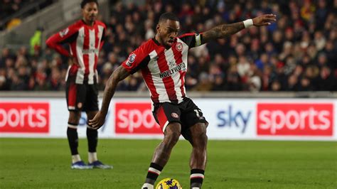 Brentford star Ivan Toney scores free-kick on return from eight-month ...