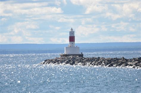 Presque Isle Harbor Breakwater Lighthouse | Presque isle, Lighthouse ...