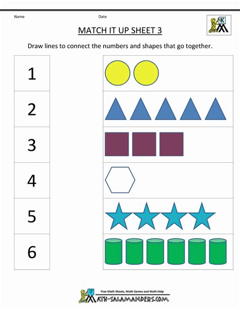 Free Printable Kindergarten Math Worksheets Pdf - worksSheet list