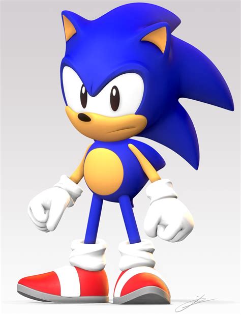 3D sonic hedgehog model - TurboSquid 1617242