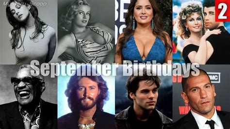 Celebrities With September Birthdays Vol. 2 (Virgos & Libras)