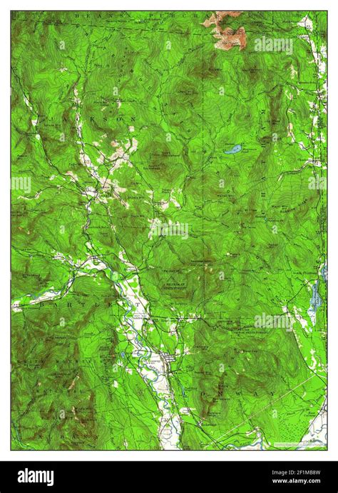 North Conway, New Hampshire, map 1942, 1:62500, United States of ...