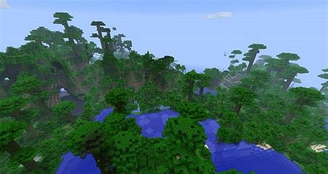 Amazing Jungle Seed [WITH JUNGLE TEMPLE] Minecraft Map