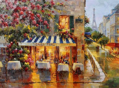 23+ Paintings Of Outdoor Cafes