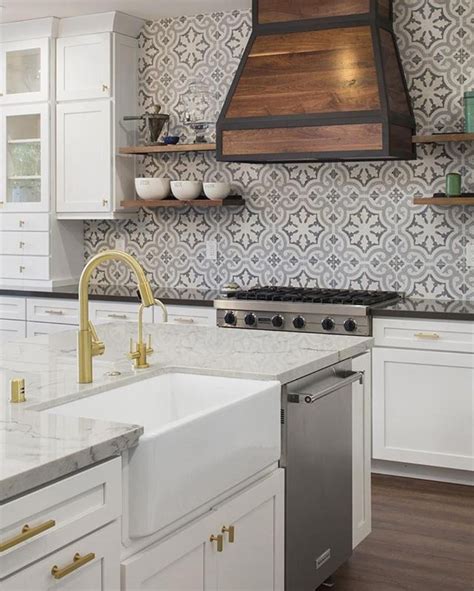 Patterned Cement Tile - A Charming (and Still Hot!) Trend | Kitchen ...