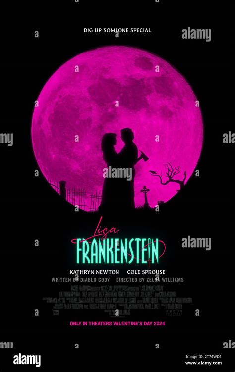 Lisa Frankenstein film poster Stock Photo - Alamy