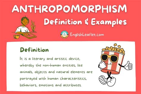 Anthropomorphism Examples in Literature & Sentences - EnglishLeaflet